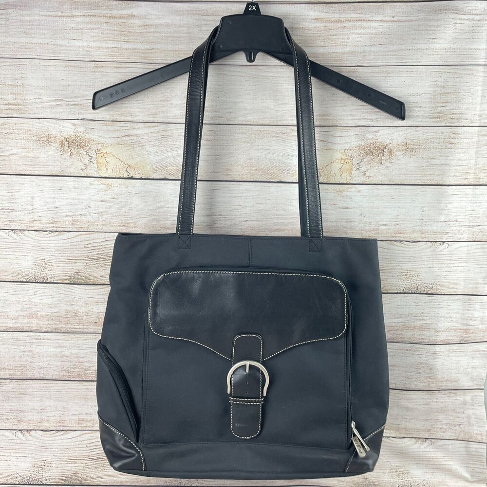 Bellino XL Carry On Laptop Purse 14 Pockets Tote